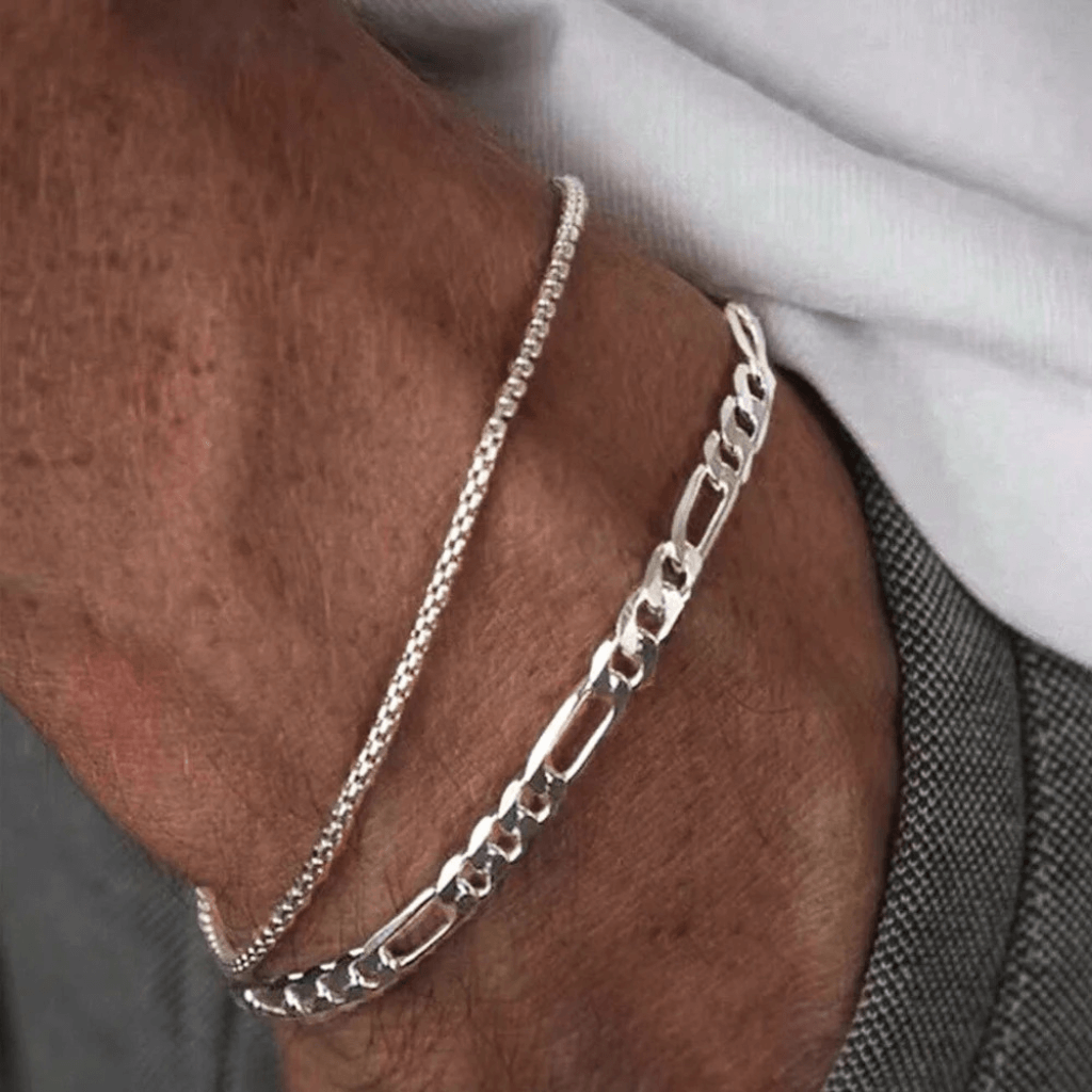 Pulseira-Masculina-De-Aco-Inoxidavel-20cm-Vintage2